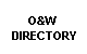 O&W Directory